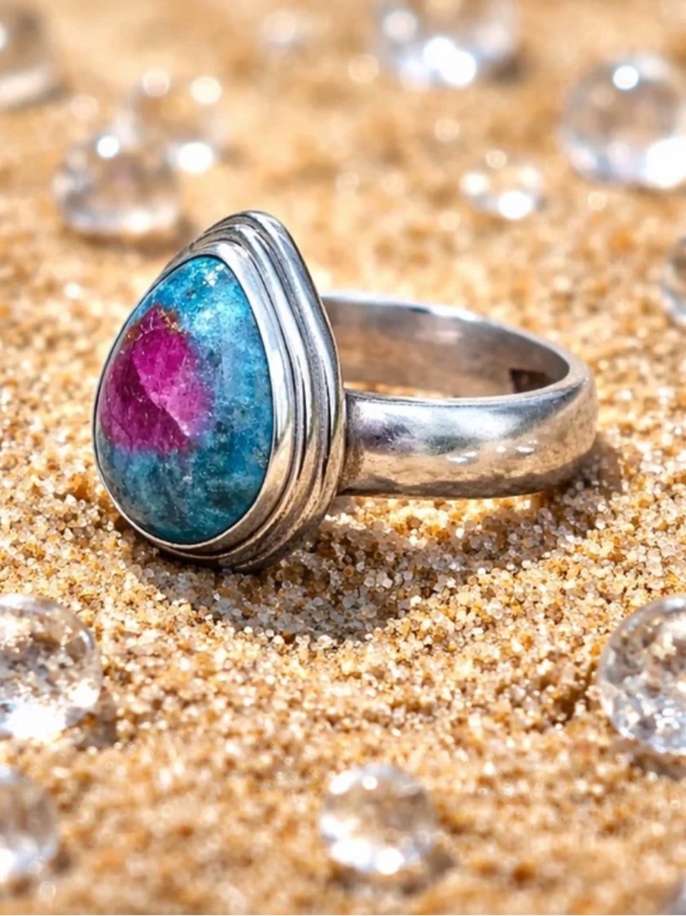 Ruby In Kyanite Ring - Picture 10 of 12